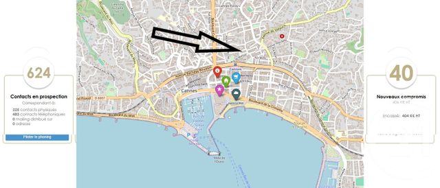 Appartement F4 à vendre - 4 pièces - 78.99 m2 - CANNES - 06 - PROVENCE-ALPES-COTE-D-AZUR - Century 21 Immobilier Conseil